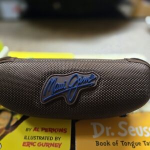 Maui Jim Tan Sunglasses Case